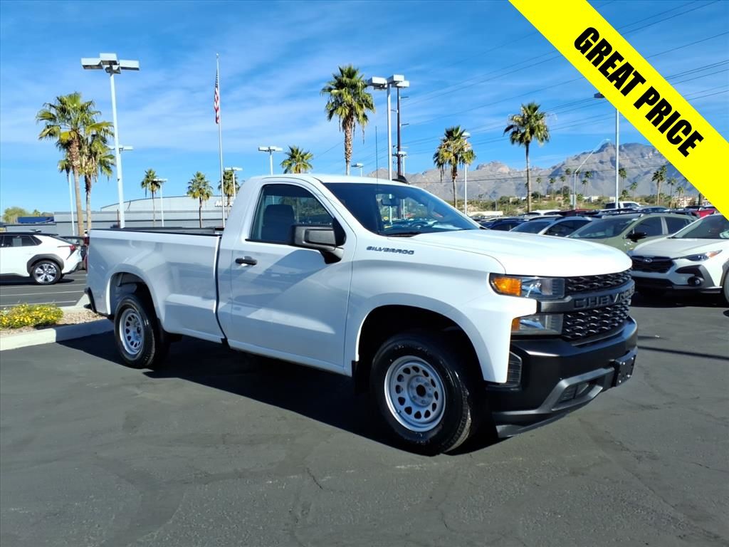 used 2021 Chevrolet Silverado 1500 car, priced at $19,000