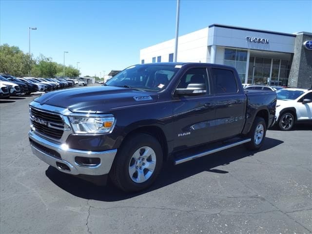 Used 2021 RAM Ram 1500 Pickup Big Horn/Lone Star with VIN 1C6SRFFT5MN613427 for sale in Tucson, AZ