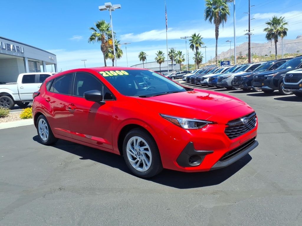 used 2024 Subaru Impreza car, priced at $21,000