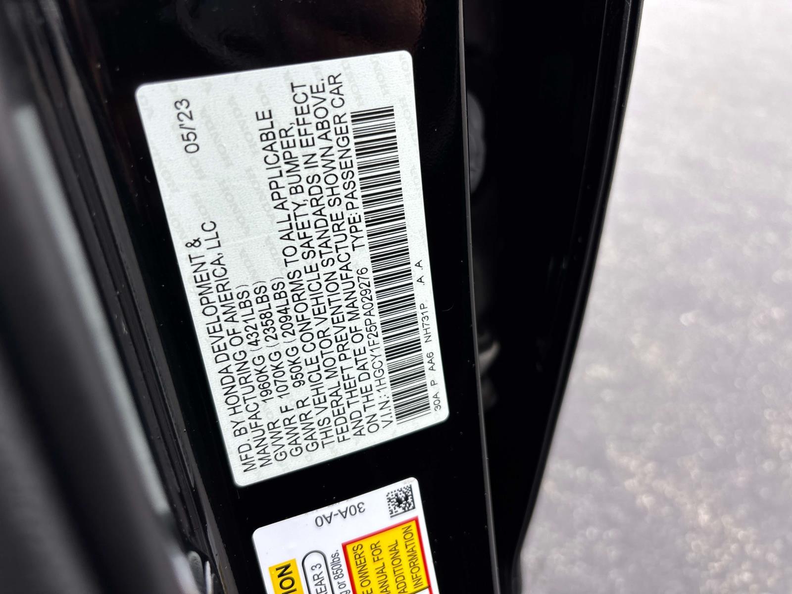 2023 Honda Accord LX - Photo 28
