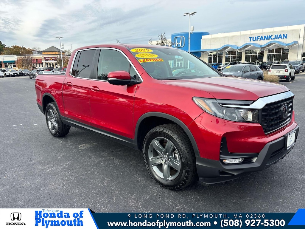 Certified 2023 Honda Ridgeline RTL Truck Crew Cab