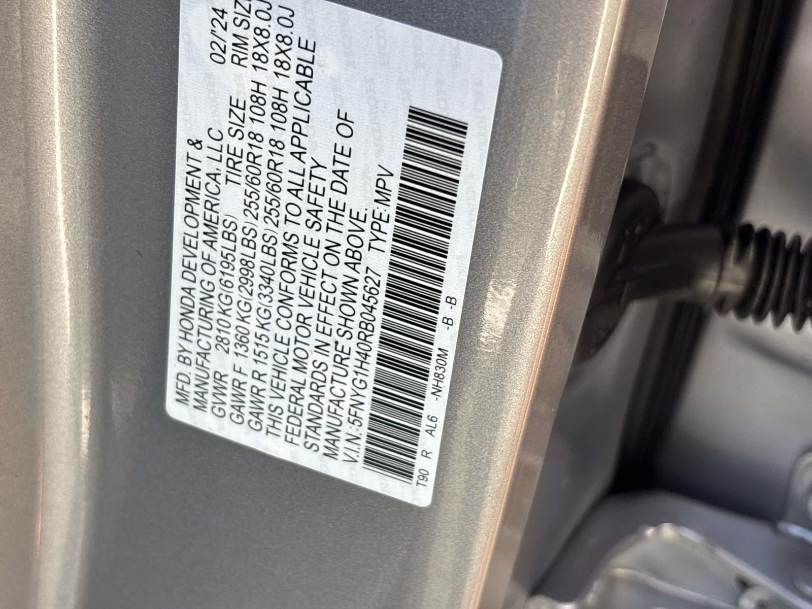 2024 Honda Pilot EX-L - Photo 32