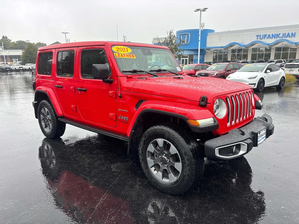 Used 2021 Jeep Wrangler Unlimited Sahara SUV