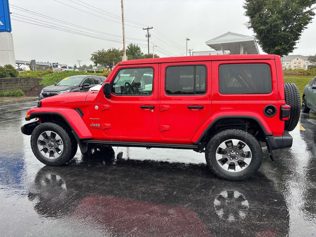 Used 2021 Jeep Wrangler Unlimited Sahara SUV