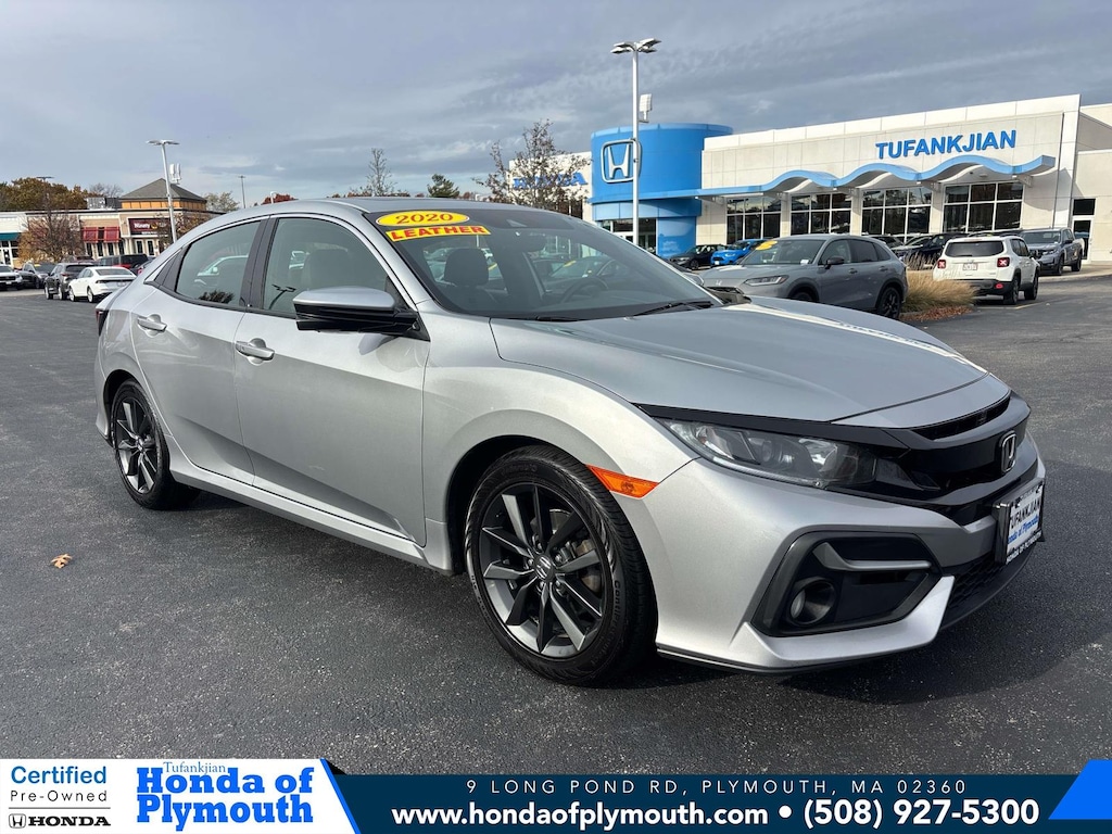 Certified 2020 Honda Civic EX-L Hatchback