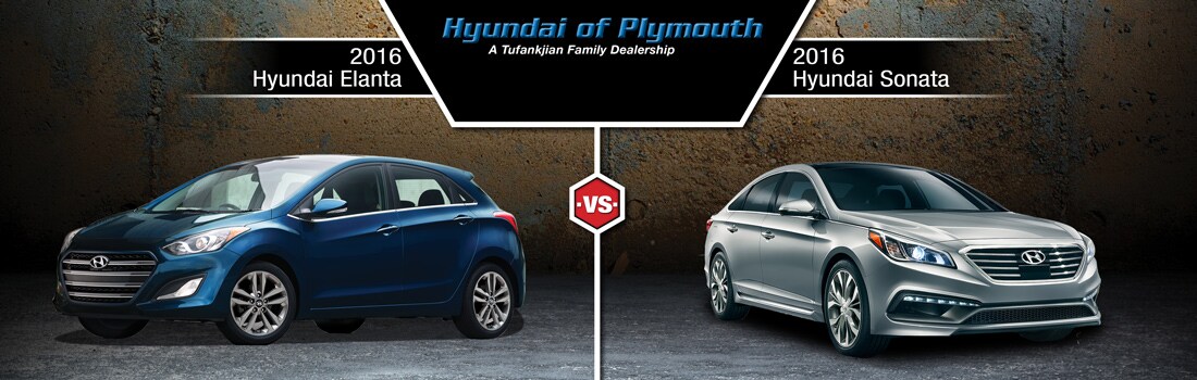 2016 Hyundai Elantra vs 2016 Hyundai Sonata Plymouth, MA ...