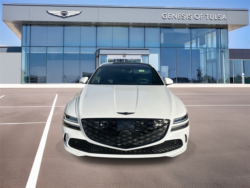 New 2026 Genesis G80 3.5T Prestige Black Sedan