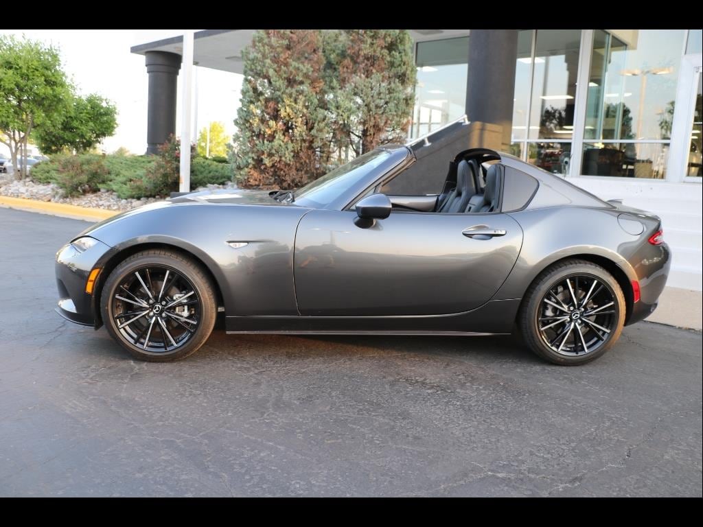 Used 2024 Mazda MX-5 Miata RF Grand Touring with VIN JM1NDAM78R0603699 for sale in Kansas City