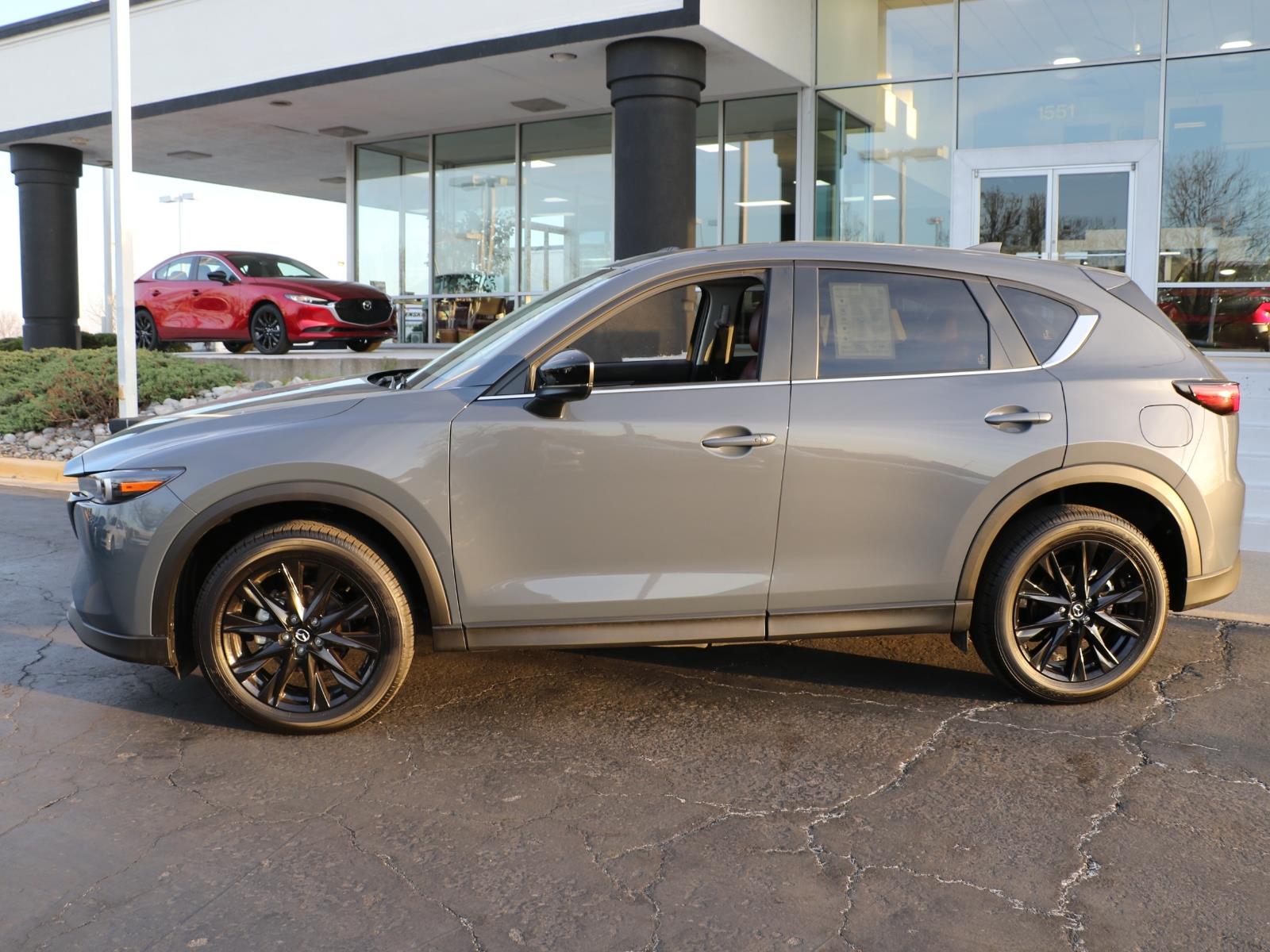 Certified 2025 Mazda CX-5 S Carbon Edition with VIN JM3KFBCM8S0746904 for sale in Kansas City