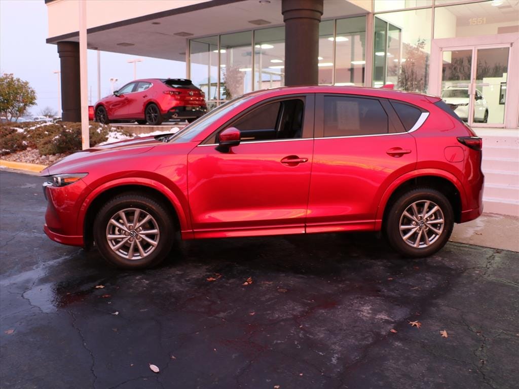 Certified 2025 Mazda CX-5 S Preferred package with VIN JM3KFBCM2S0686781 for sale in Kansas City