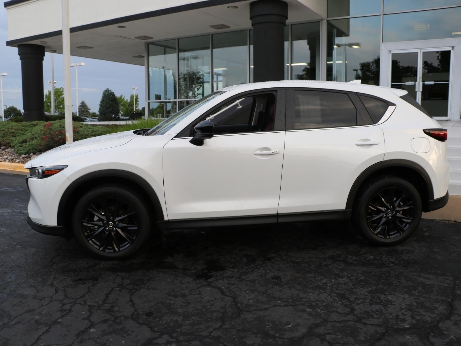 Certified 2025 Mazda CX-5 S Carbon Edition with VIN JM3KFBCM6S0739367 for sale in Kansas City