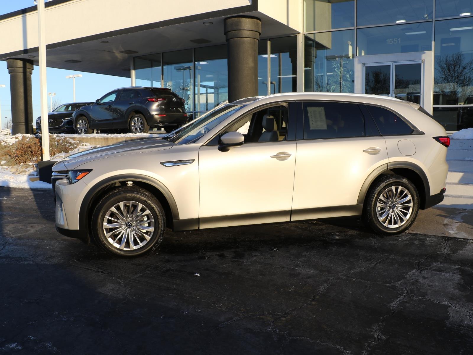 Certified 2025 Mazda CX-90 Preferred Package with VIN JM3KKBHD3S1234644 for sale in Kansas City