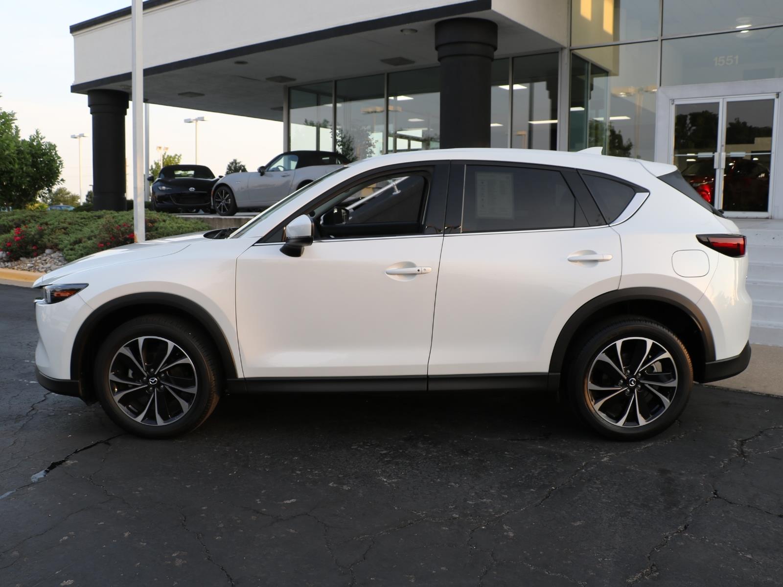 Used 2023 Mazda CX-5 S Premium package with VIN JM3KFBDM5P0255423 for sale in Kansas City