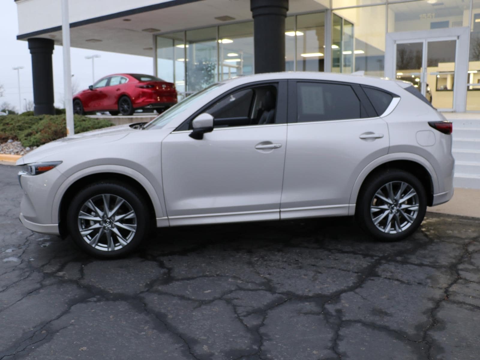 Used 2025 Mazda CX-5 S Premium Plus package with VIN JM3KFBEM1S0669791 for sale in Kansas City