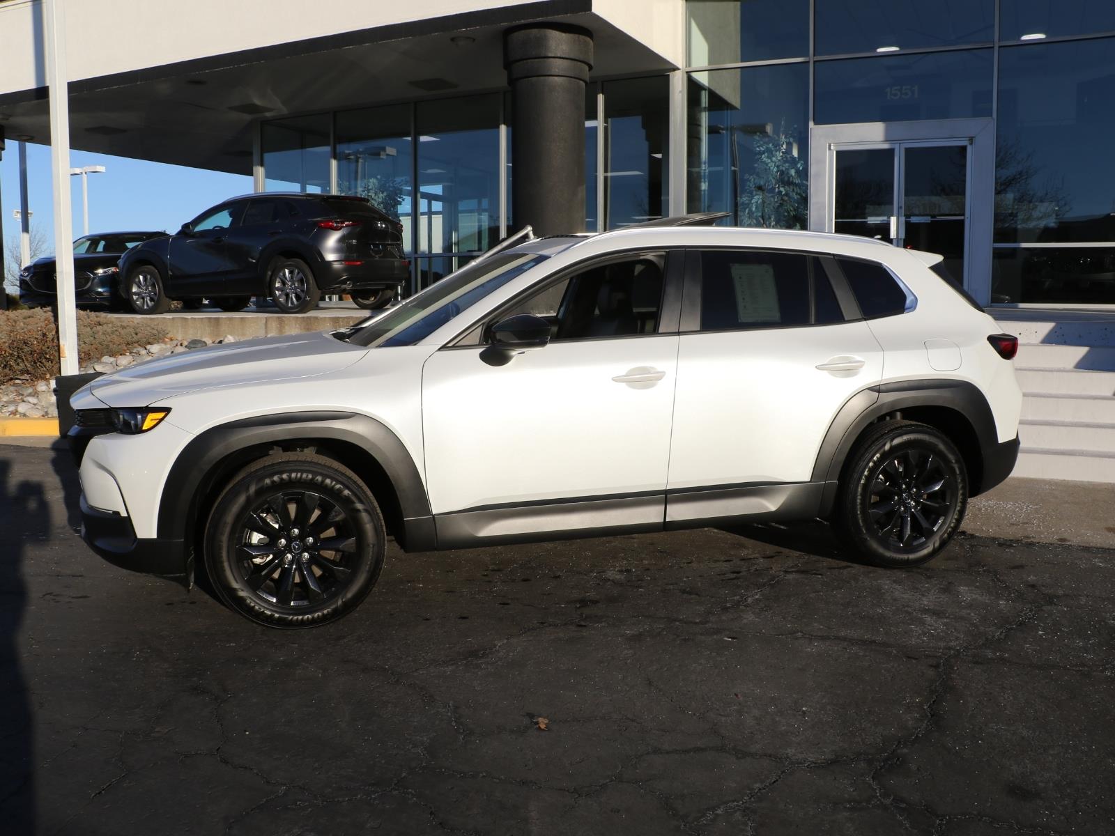 Certified 2025 Mazda CX-50 Premium with VIN 7MMVABDMXSN362015 for sale in Kansas City