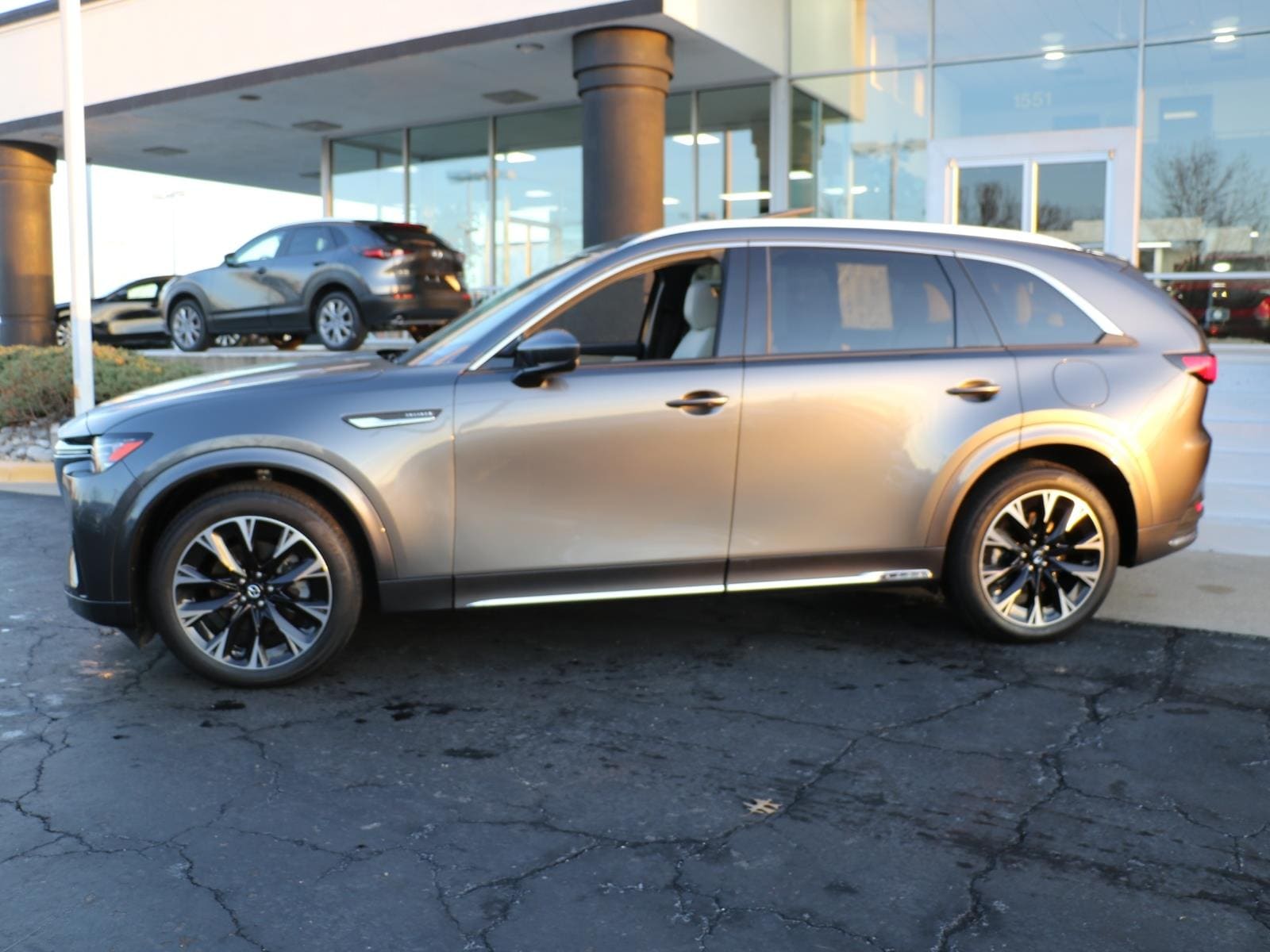 Certified 2025 Mazda CX-90 Premium Package with VIN JM3KKDHCXS1228231 for sale in Kansas City