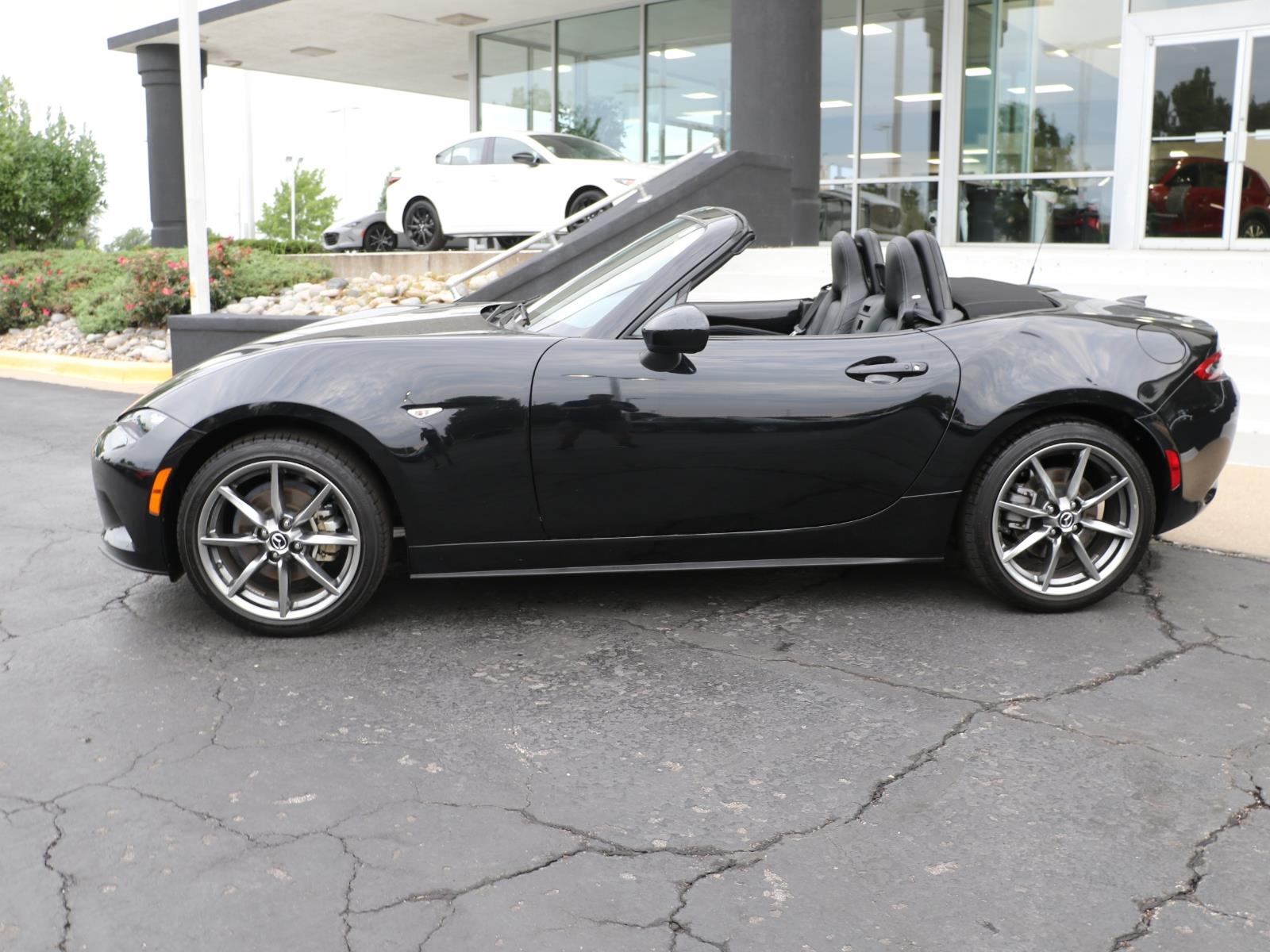Certified 2023 Mazda MX-5 Miata Grand Touring with VIN JM1NDAD73P0558281 for sale in Kansas City