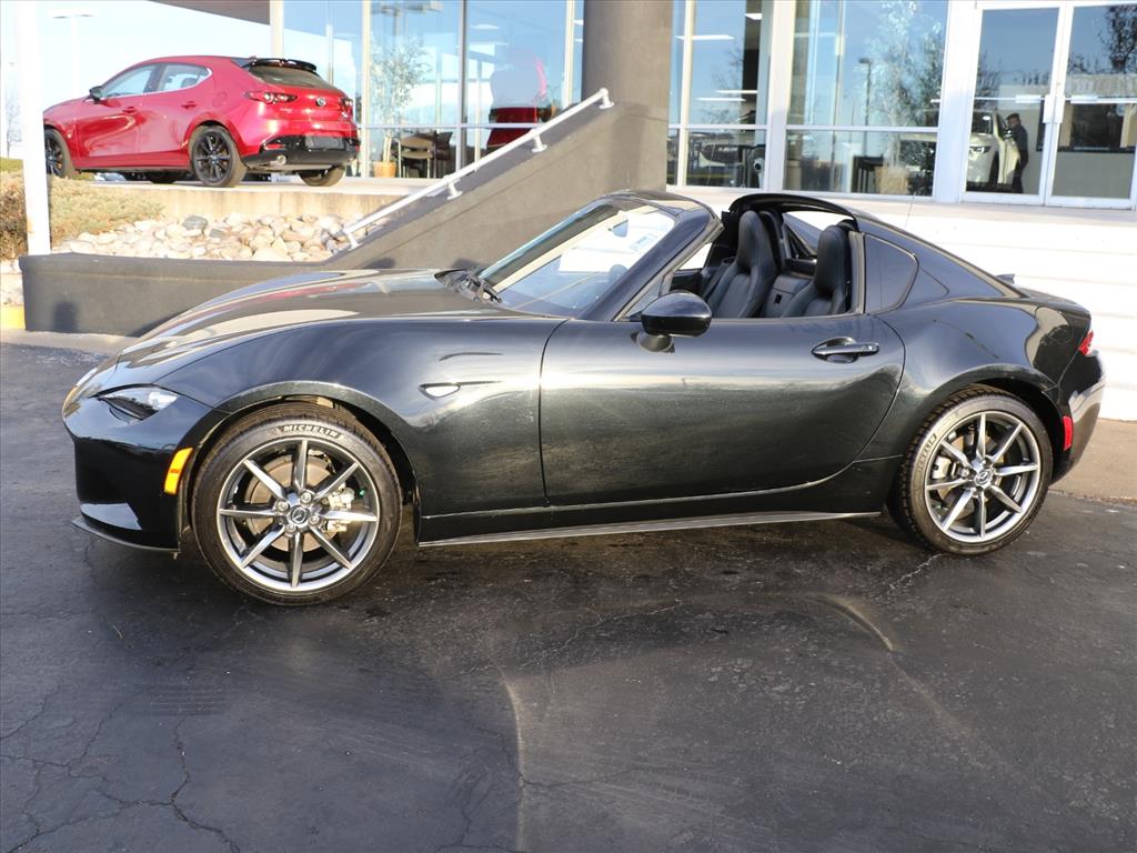 Certified 2021 Mazda MX-5 Miata RF Grand Touring with VIN JM1NDAM79M0452722 for sale in Kansas City