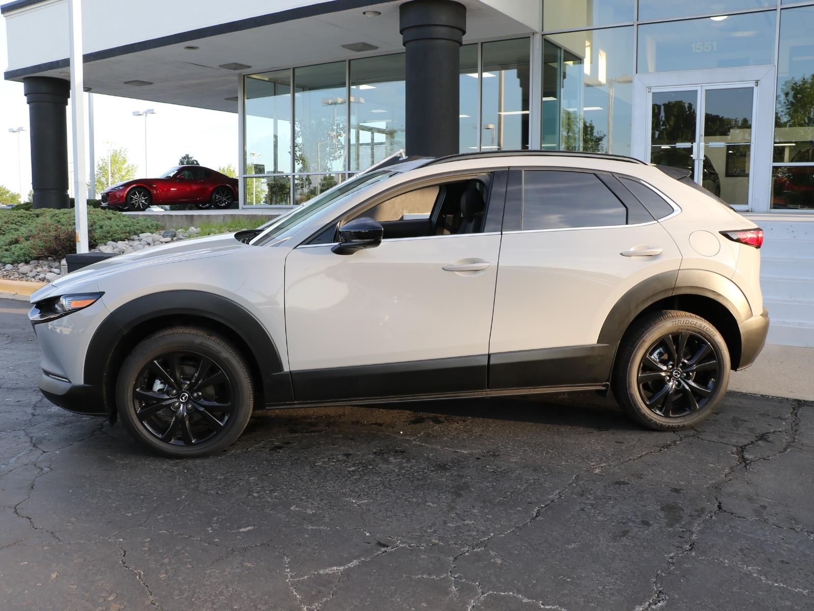 Certified 2025 Mazda CX-30 Turbo Premium Plus with VIN 3MVDMBEY3SM855581 for sale in Kansas City