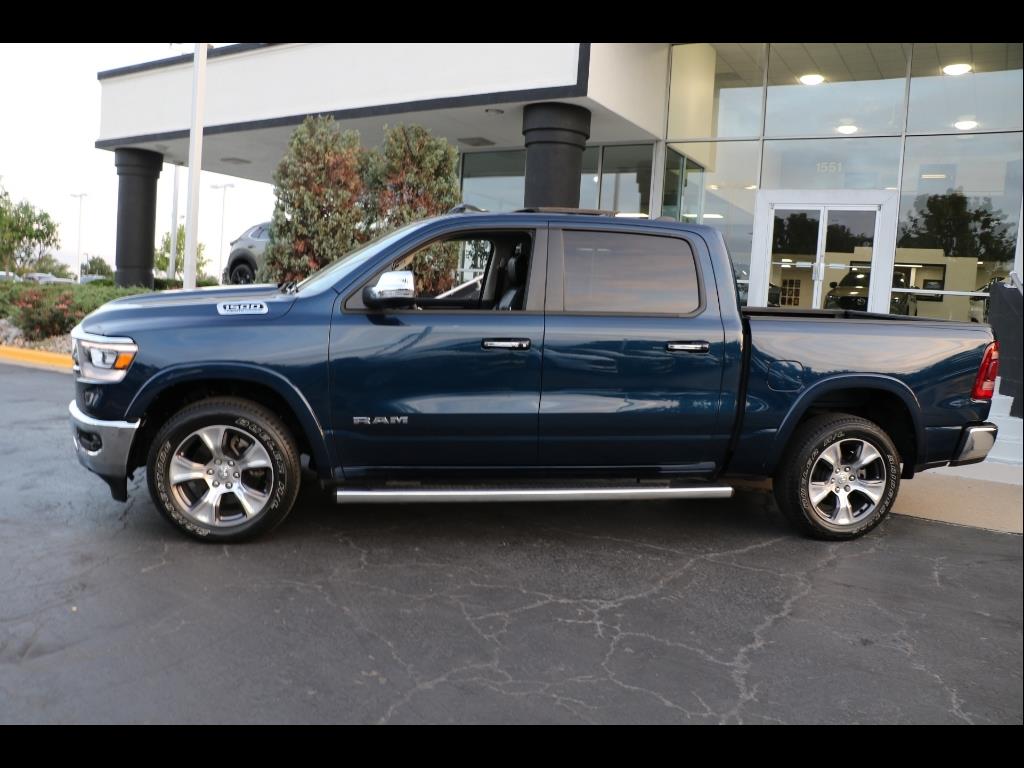 Used 2022 RAM Ram 1500 Pickup Laramie with VIN 1C6SRFJT6NN191628 for sale in Kansas City