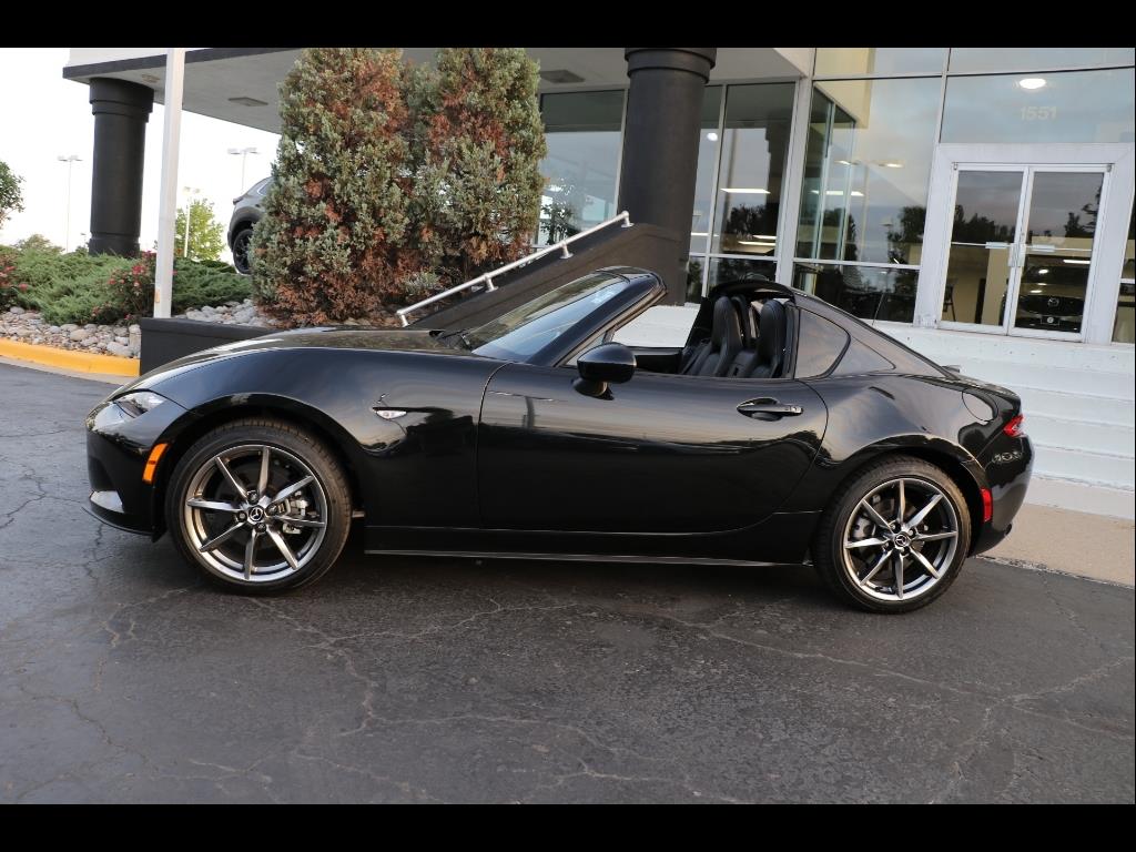 Certified 2023 Mazda MX-5 Miata RF Grand Touring with VIN JM1NDAM70P0560568 for sale in Olathe, KS