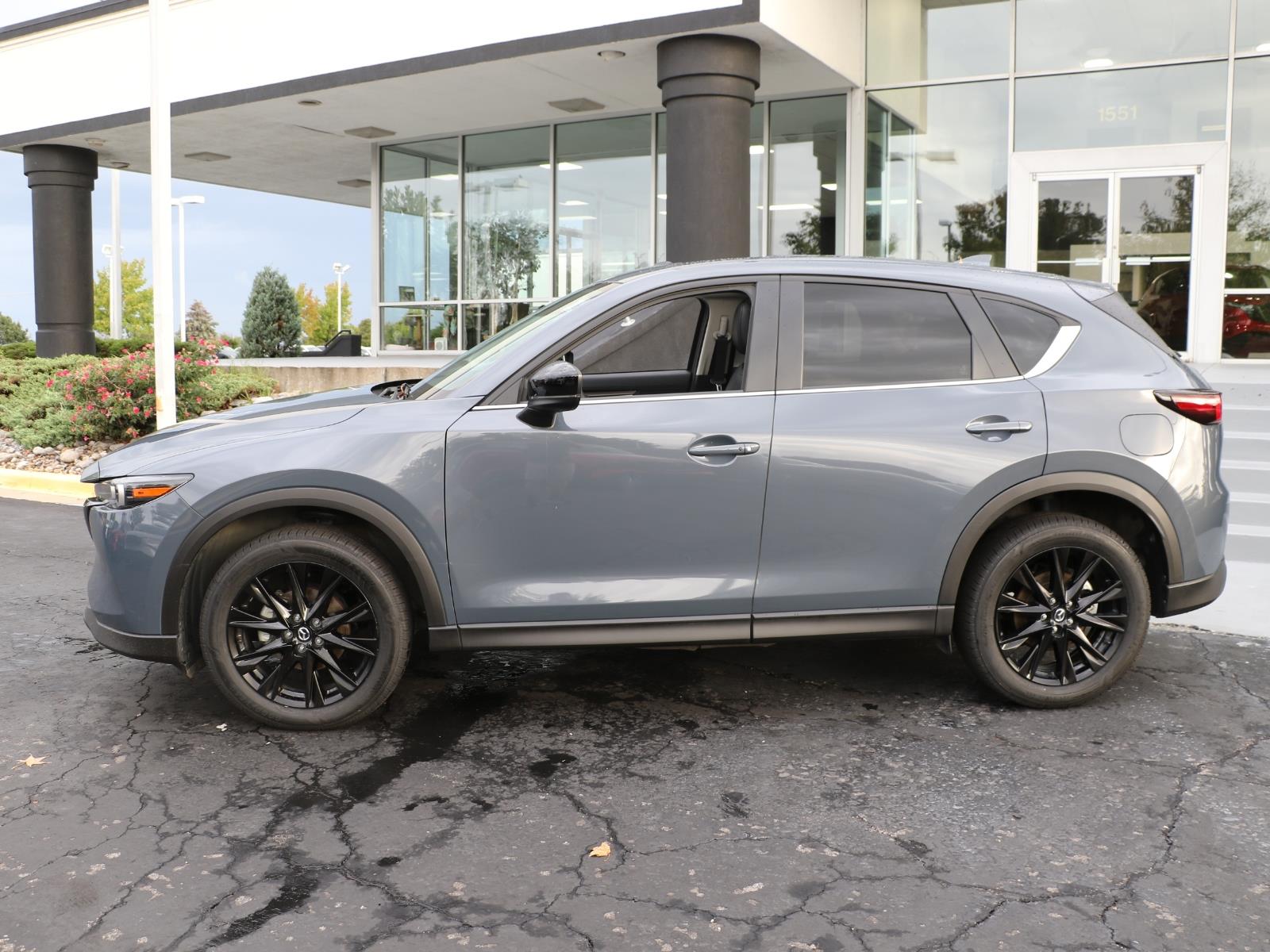 Certified 2024 Mazda CX-5 S Carbon Edition with VIN JM3KFBCM9R0371034 for sale in Kansas City