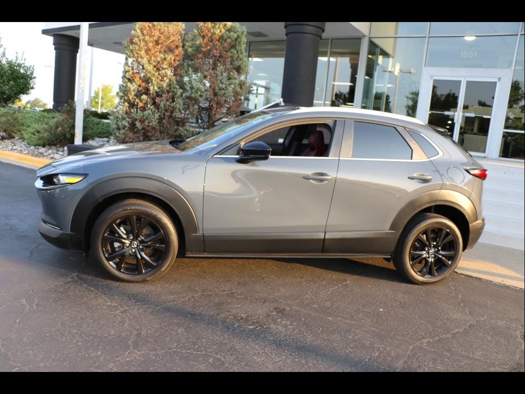 Certified 2023 Mazda CX-30 Carbon Edition with VIN 3MVDMBCM8PM516581 for sale in Kansas City