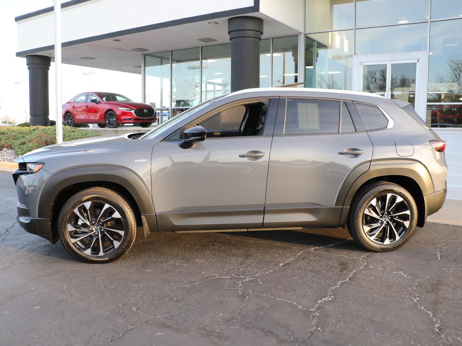 Certified 2025 Mazda CX-50 Premium Plus with VIN 7MMVAAEW0SN142554 for sale in Kansas City