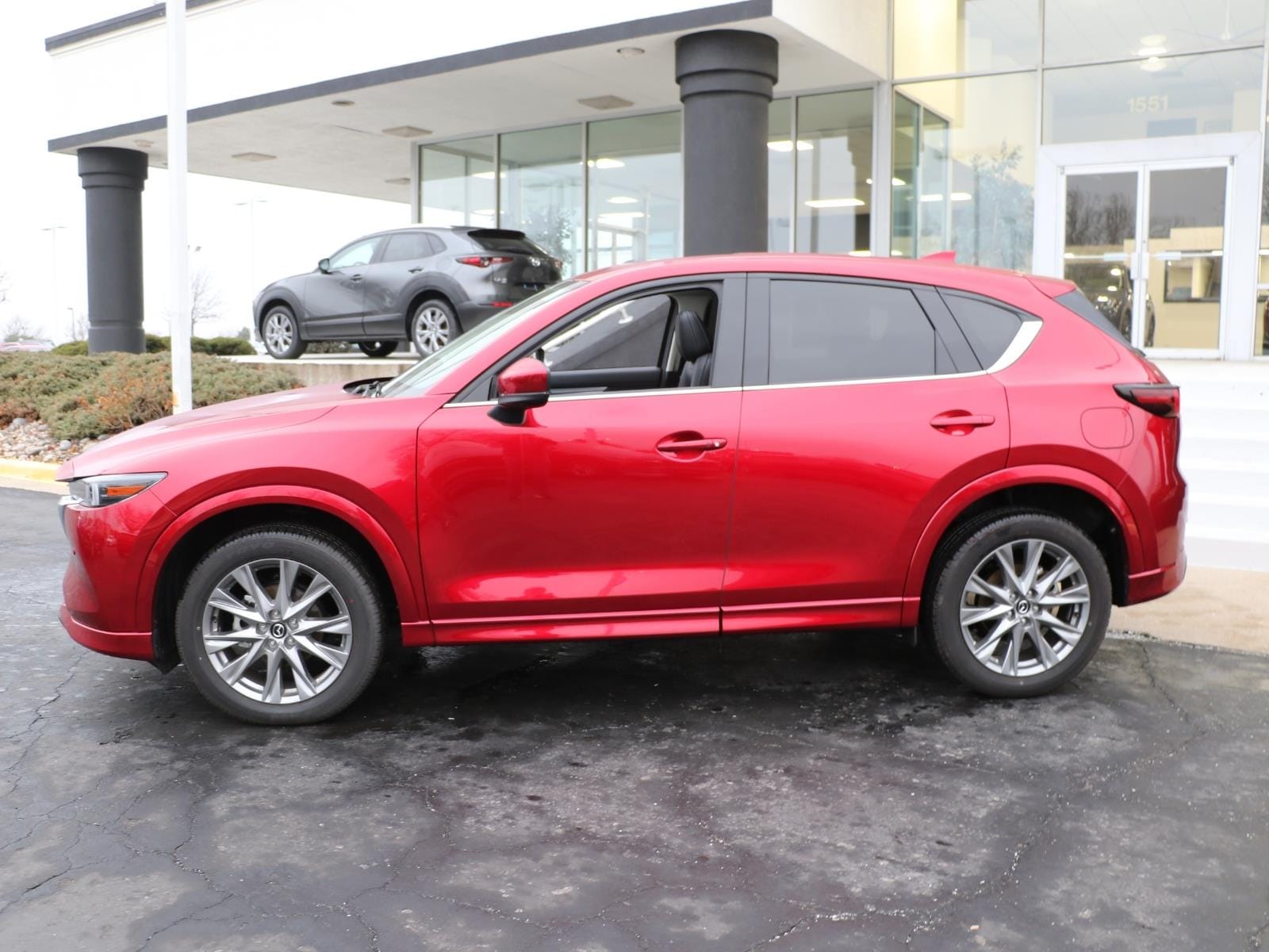 Certified 2025 Mazda CX-5 S Premium Plus package with VIN JM3KFBEM4S0699111 for sale in Kansas City