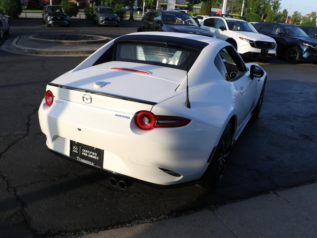 Certified 2025 Mazda MX-5 Miata RF Grand Touring Convertible