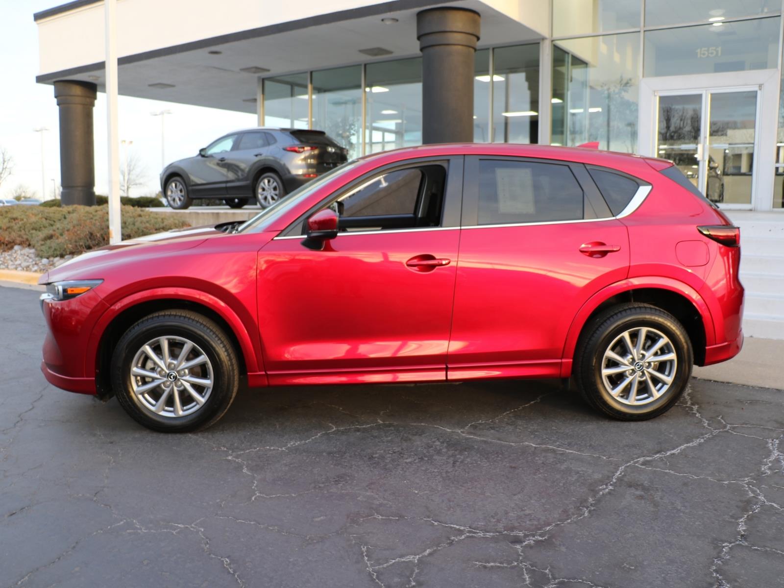 Certified 2025 Mazda CX-5 S Preferred package with VIN JM3KFBCM5S0710667 for sale in Kansas City