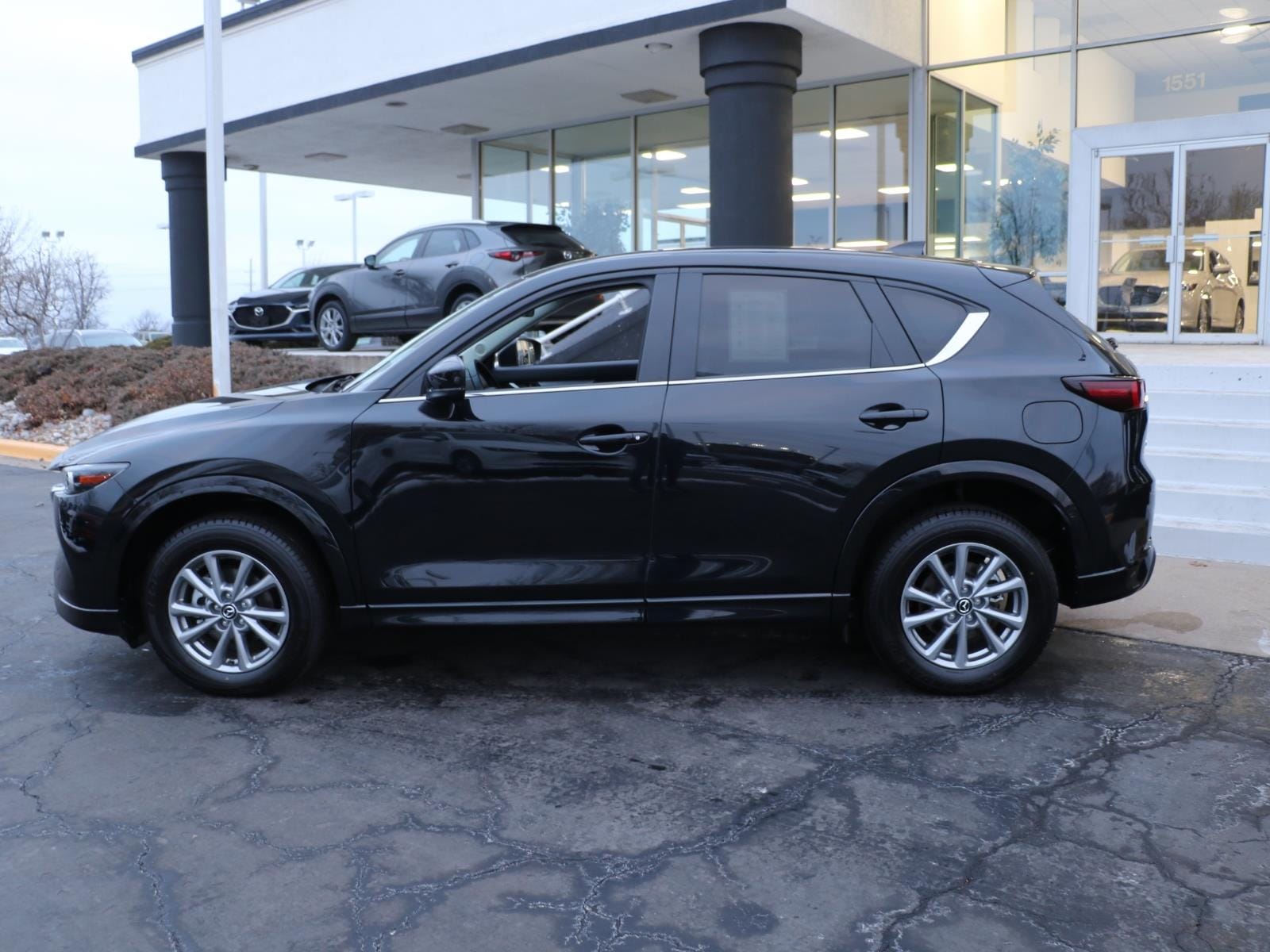 Certified 2025 Mazda CX-5 S Select Package with VIN JM3KFBBL6S0703185 for sale in Kansas City
