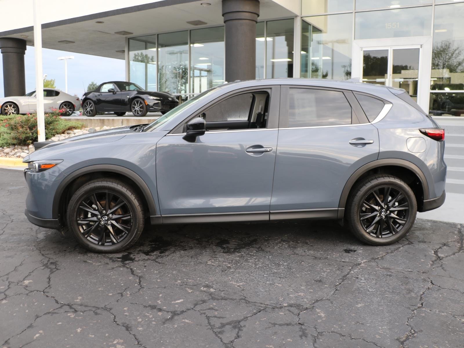 Certified 2023 Mazda CX-5 S Carbon Edition with VIN JM3KFBCM0P0155831 for sale in Kansas City