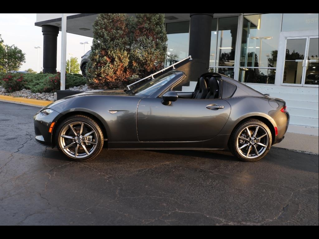 Certified 2023 Mazda MX-5 Miata RF Grand Touring with VIN JM1NDAM70P0559419 for sale in Kansas City