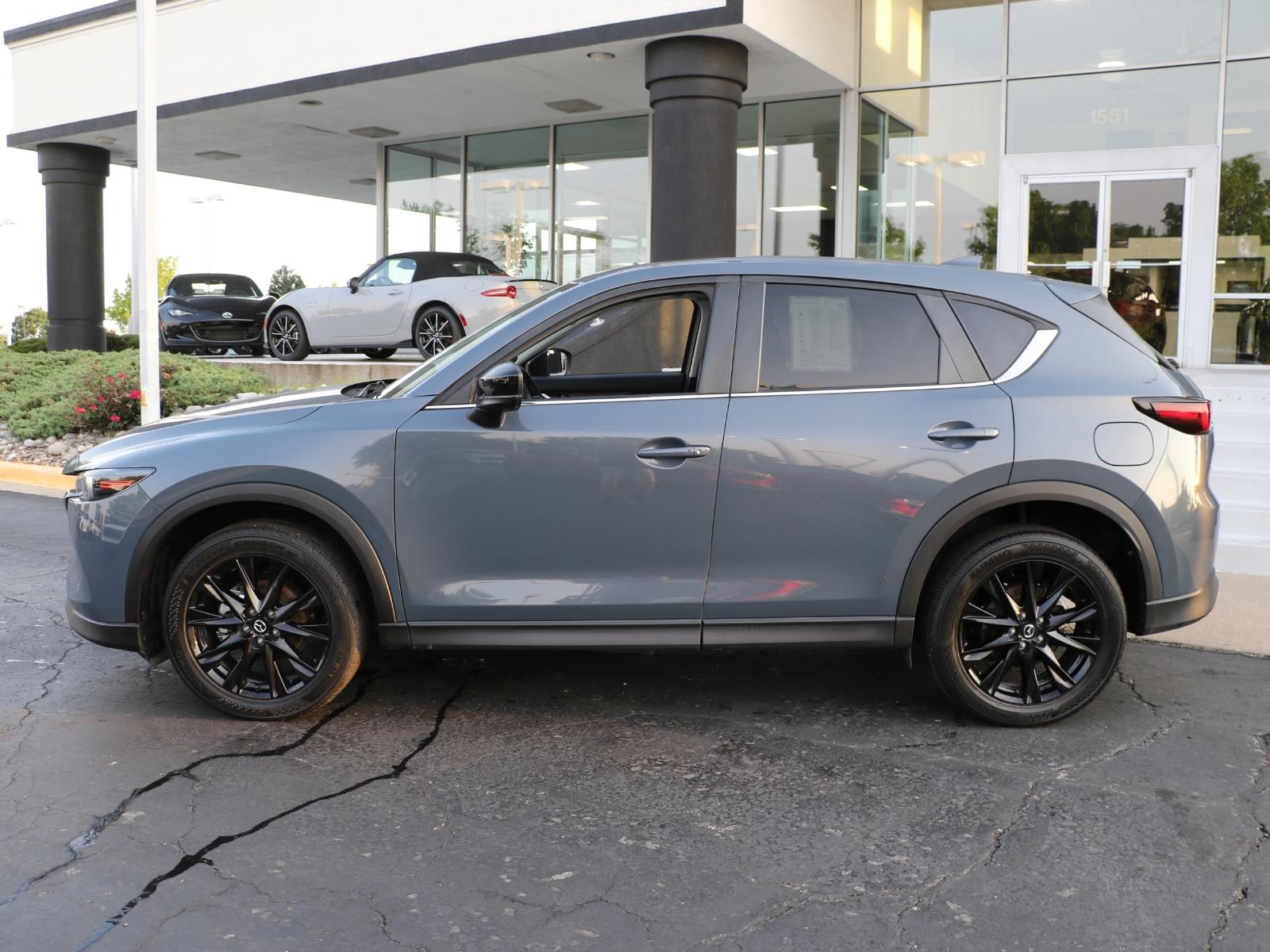 Used 2023 Mazda CX-5 S Carbon Edition with VIN JM3KFBCM9P0216190 for sale in Kansas City