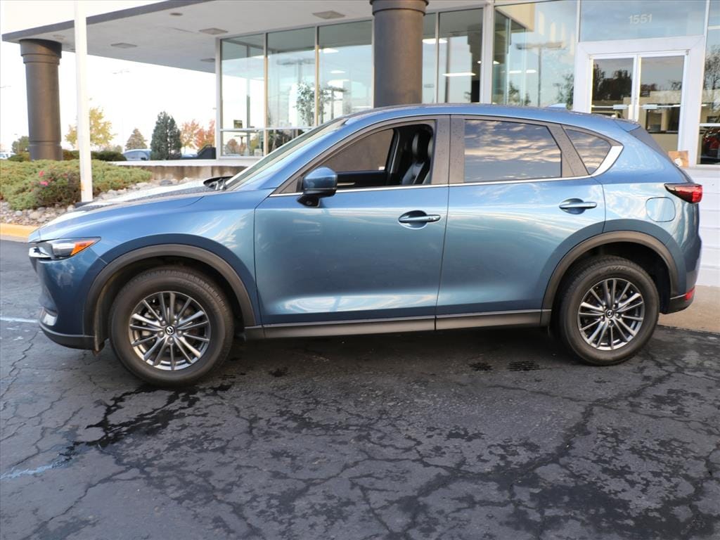 Used 2021 Mazda CX-5 Touring with VIN JM3KFACM9M0329689 for sale in Kansas City
