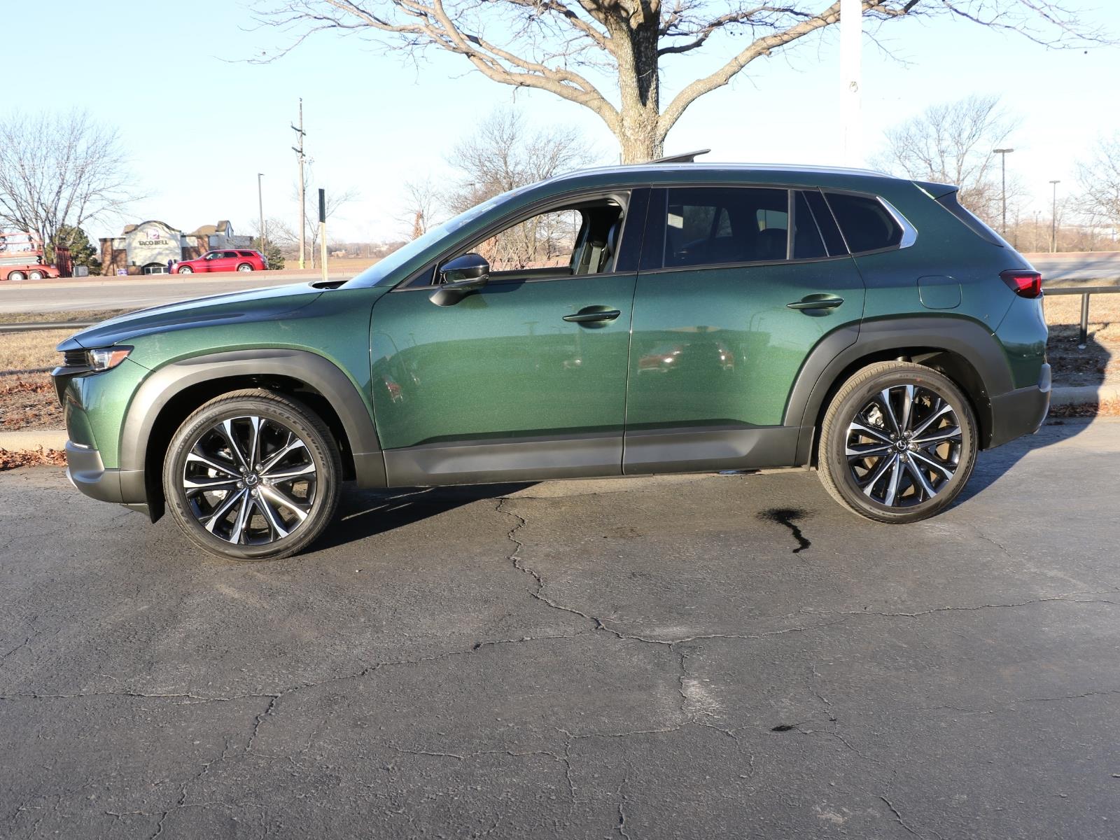 Certified 2025 Mazda CX-50 Premium Plus with VIN 7MMVABEY2SN366318 for sale in Kansas City