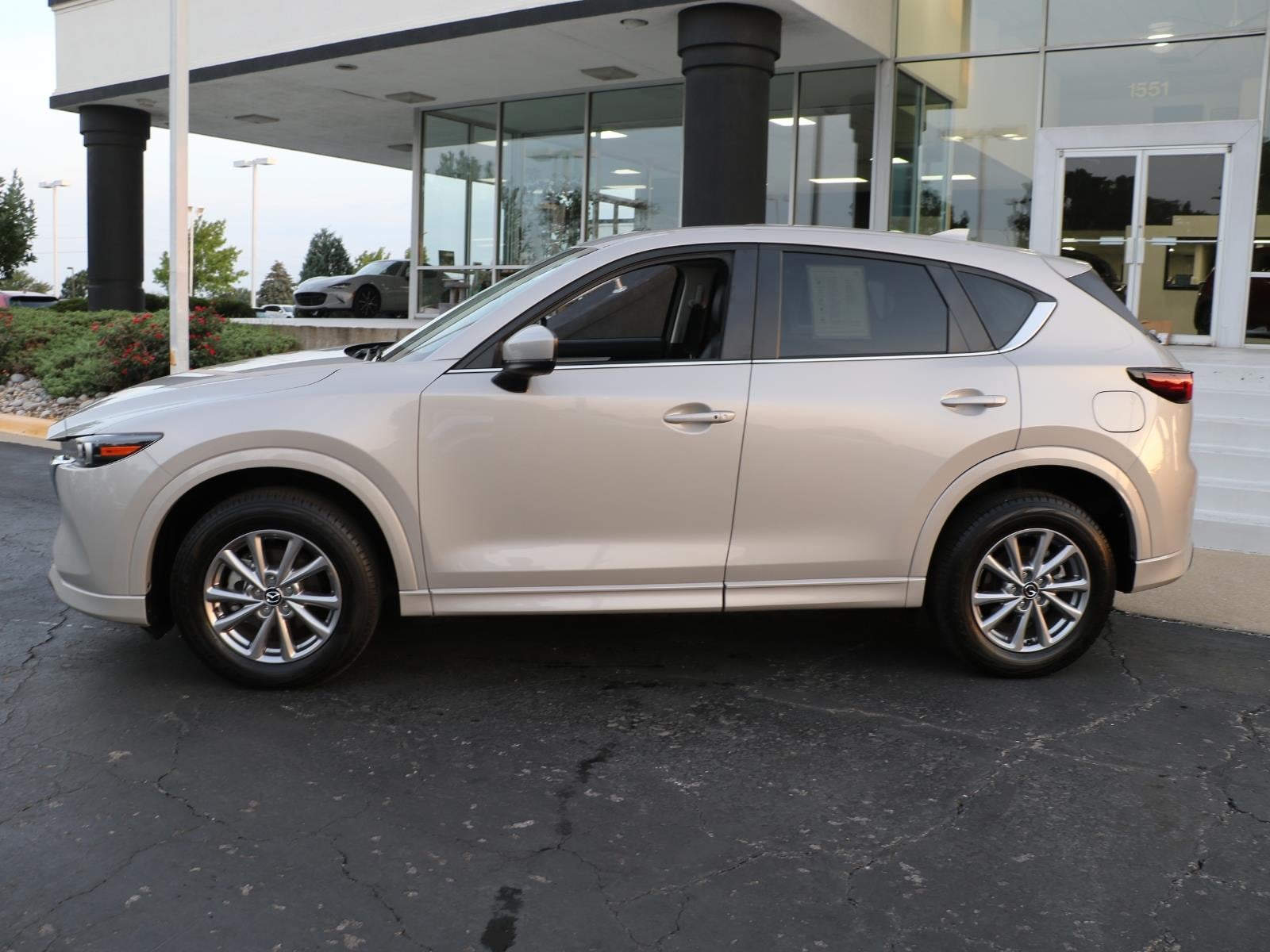 Certified 2025 Mazda CX-5 S Preferred package with VIN JM3KFBCL8S0609050 for sale in Kansas City