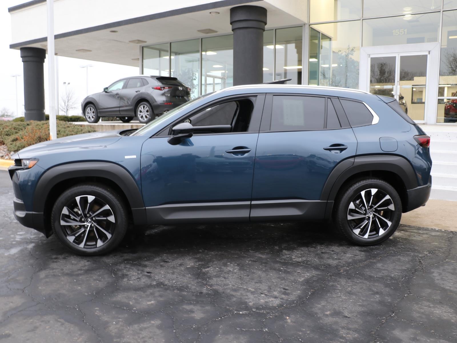 Certified 2025 Mazda CX-50 Premium Plus with VIN 7MMVAAEW0SN110879 for sale in Kansas City