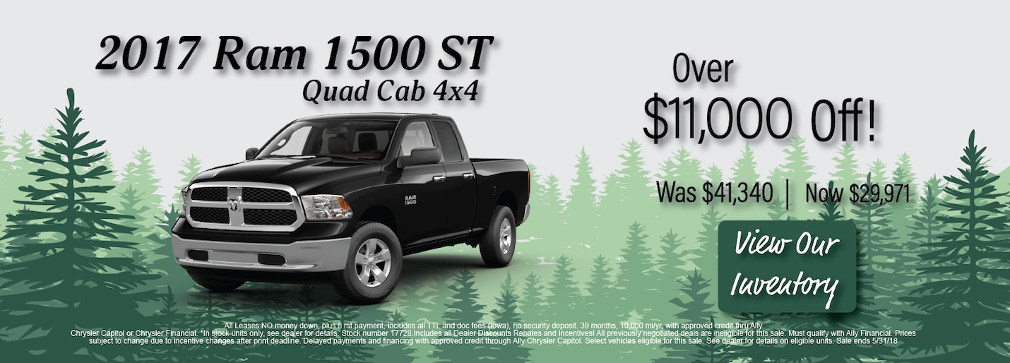 New Dodge, Jeep, Chrysler, Ram & Used Car Dealer in Dubuque, IA