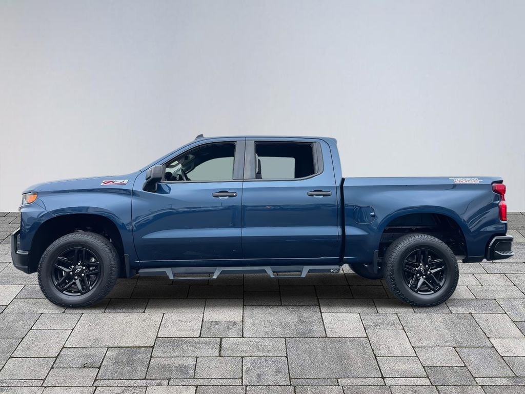 Used 2021 Chevrolet Silverado 1500 Custom Trail Boss Truck Crew Cab