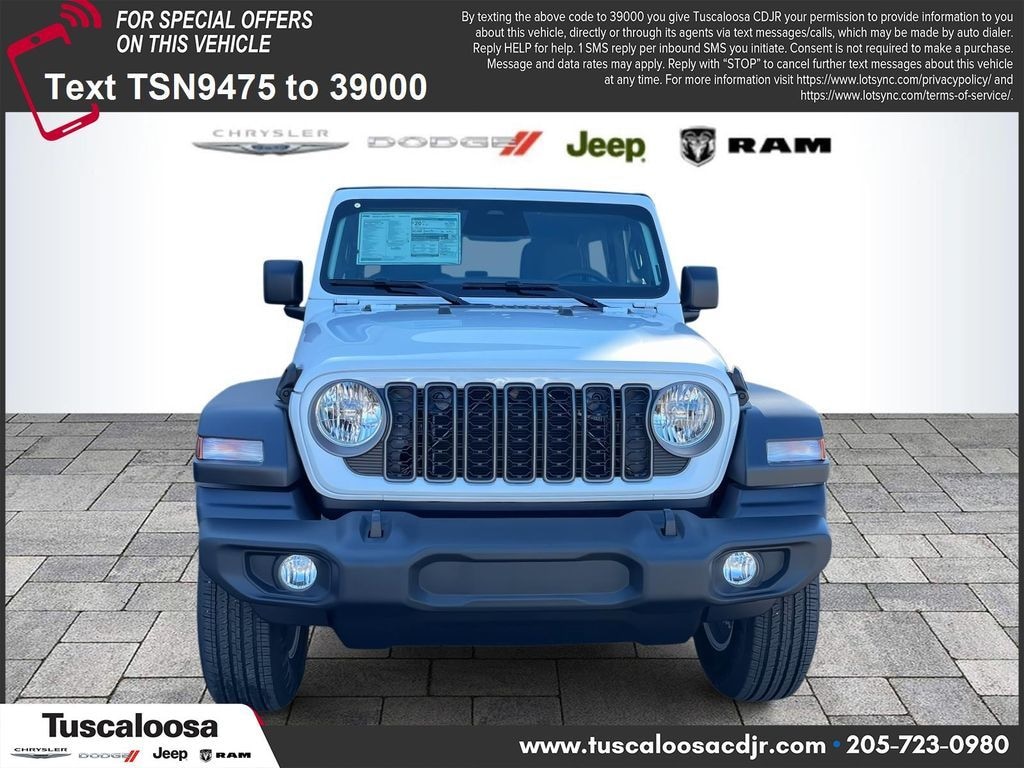 New 2026 Jeep Wrangler 4-DOOR SPORT S Sport Utility