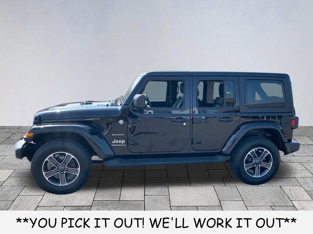 Used 2023 Jeep Wrangler 4-DOOR SAHARA 4X4 SUV