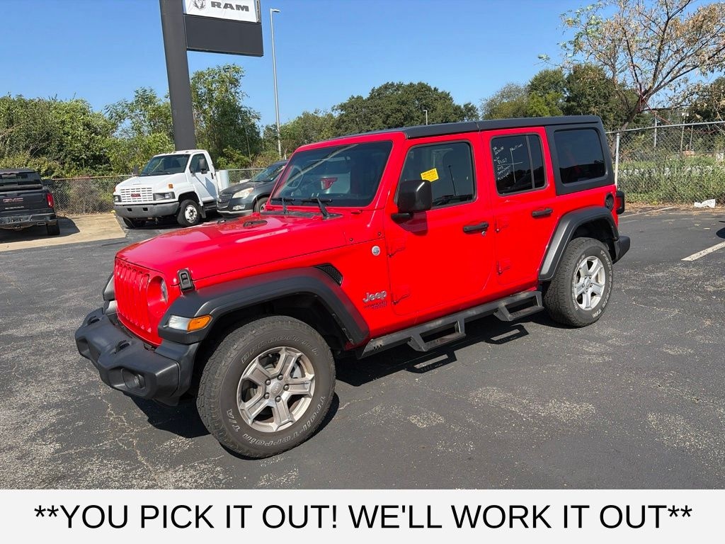 Used 2018 Jeep Wrangler Unlimited Sport 4x4 SUV