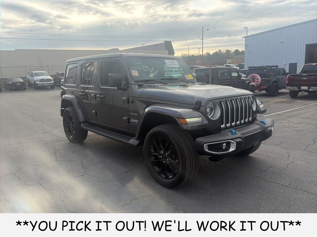 Used 2023 Jeep Wrangler 4xe Sahara SUV