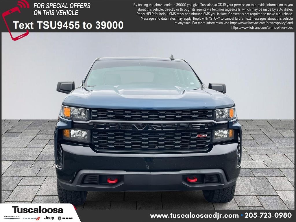 Used 2021 Chevrolet Silverado 1500 Custom Trail Boss Truck Crew Cab