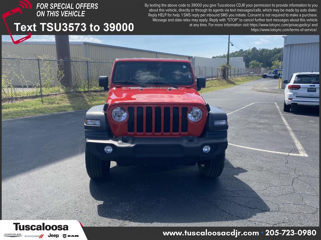 Used 2024 Jeep Wrangler 4-Door Sport S with VIN 1C4PJXDN4RW173573 for sale in Tuscaloosa, AL