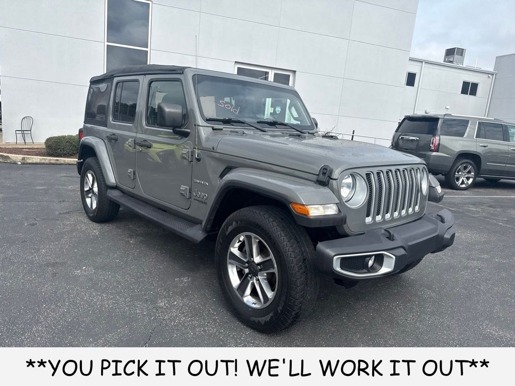 Used 2021 Jeep Wrangler Unlimited Sahara SUV