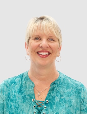 Staff member Cathy Shaffer from 01959b241d5f