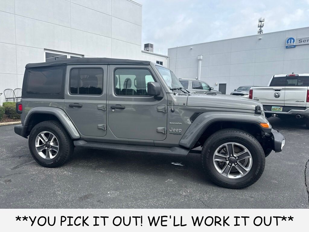 Used 2021 Jeep Wrangler Unlimited Sahara SUV